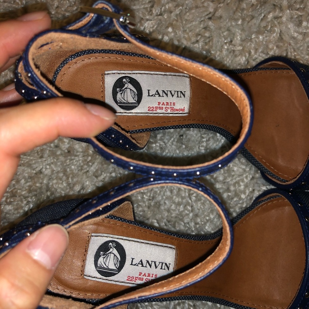 Authentic Lanvin Heels - Picture 6 of 6
